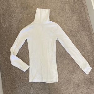 White Jcrew turtleneck